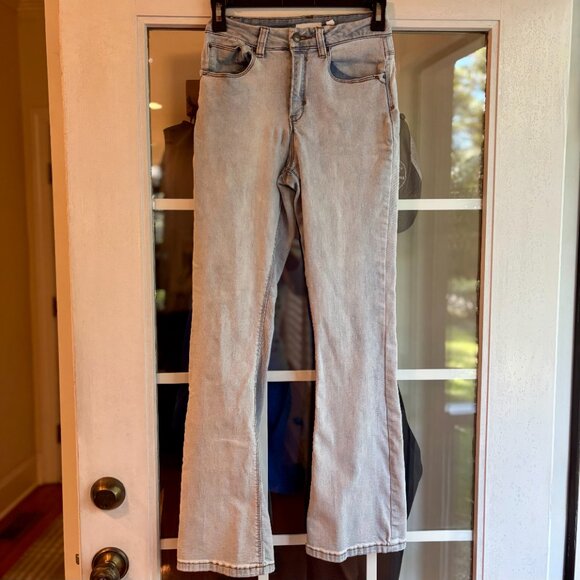 a loves a Light Wash Boot Cut High Rise Jeans Women 27 - Picture 5 of 11